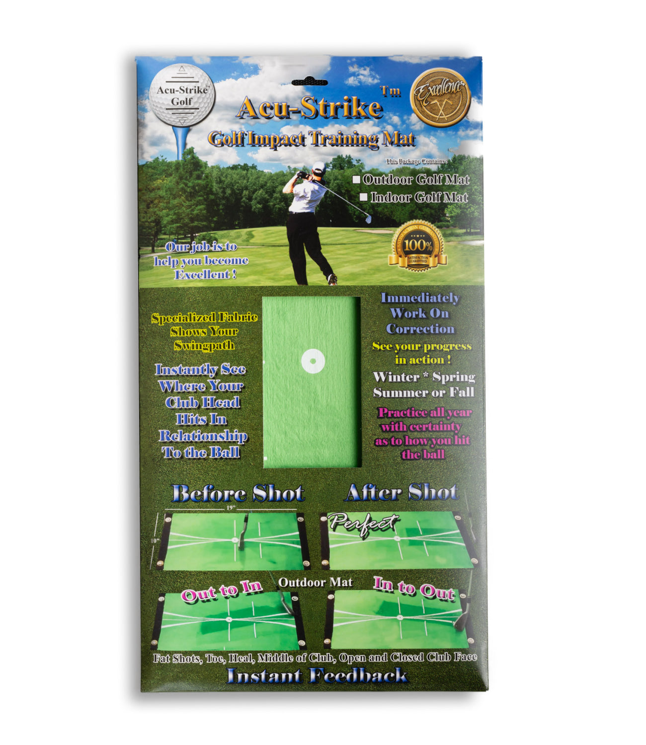 ACU-STRIKE Indoor Golf Mat